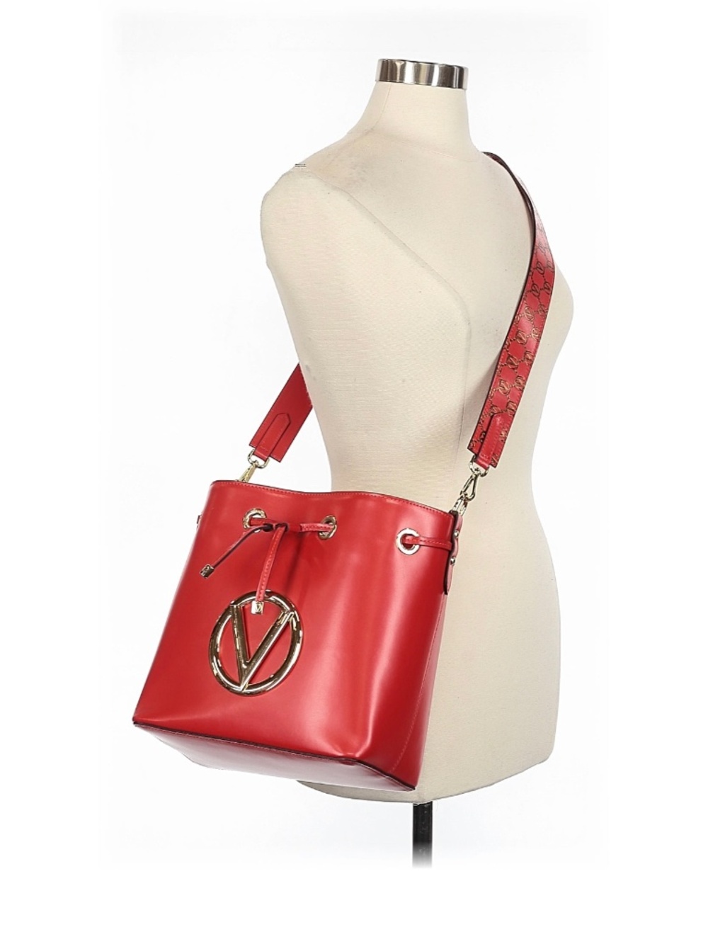 Authentic Mario Valentino One sizeLeather bucket bag